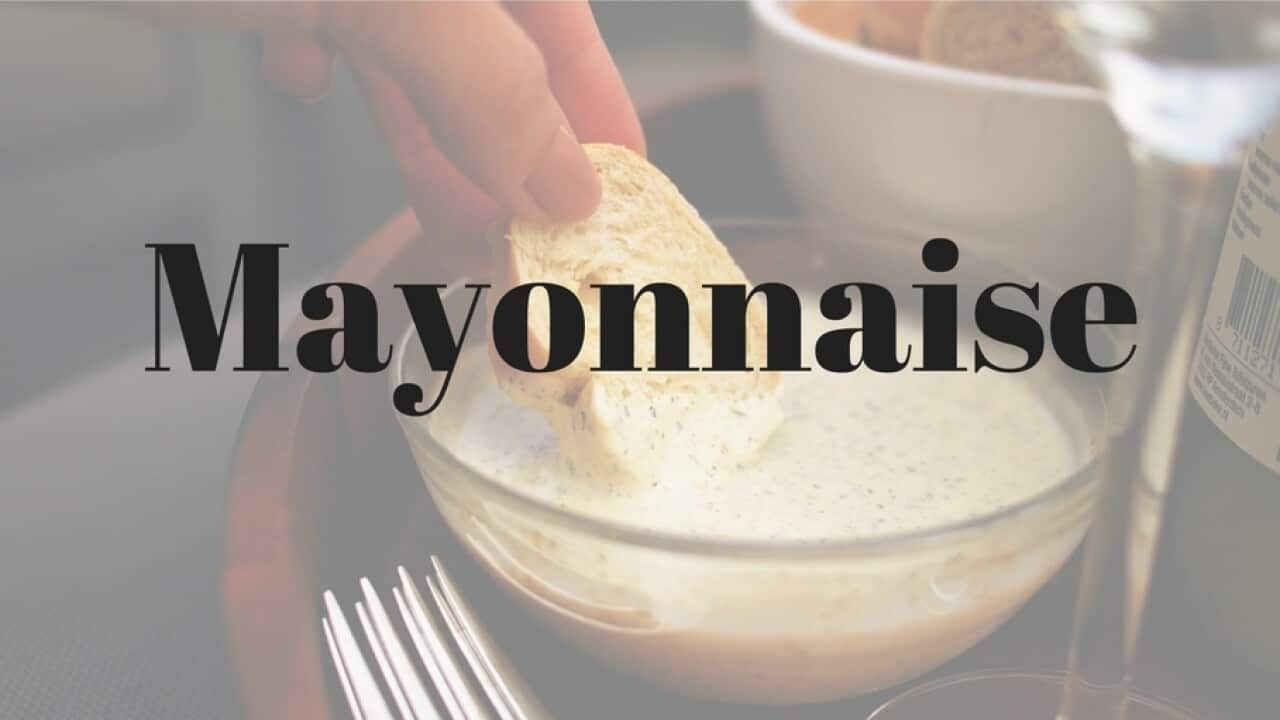 French Word of the week Mayonnaise SBSEasyFrench SBS French