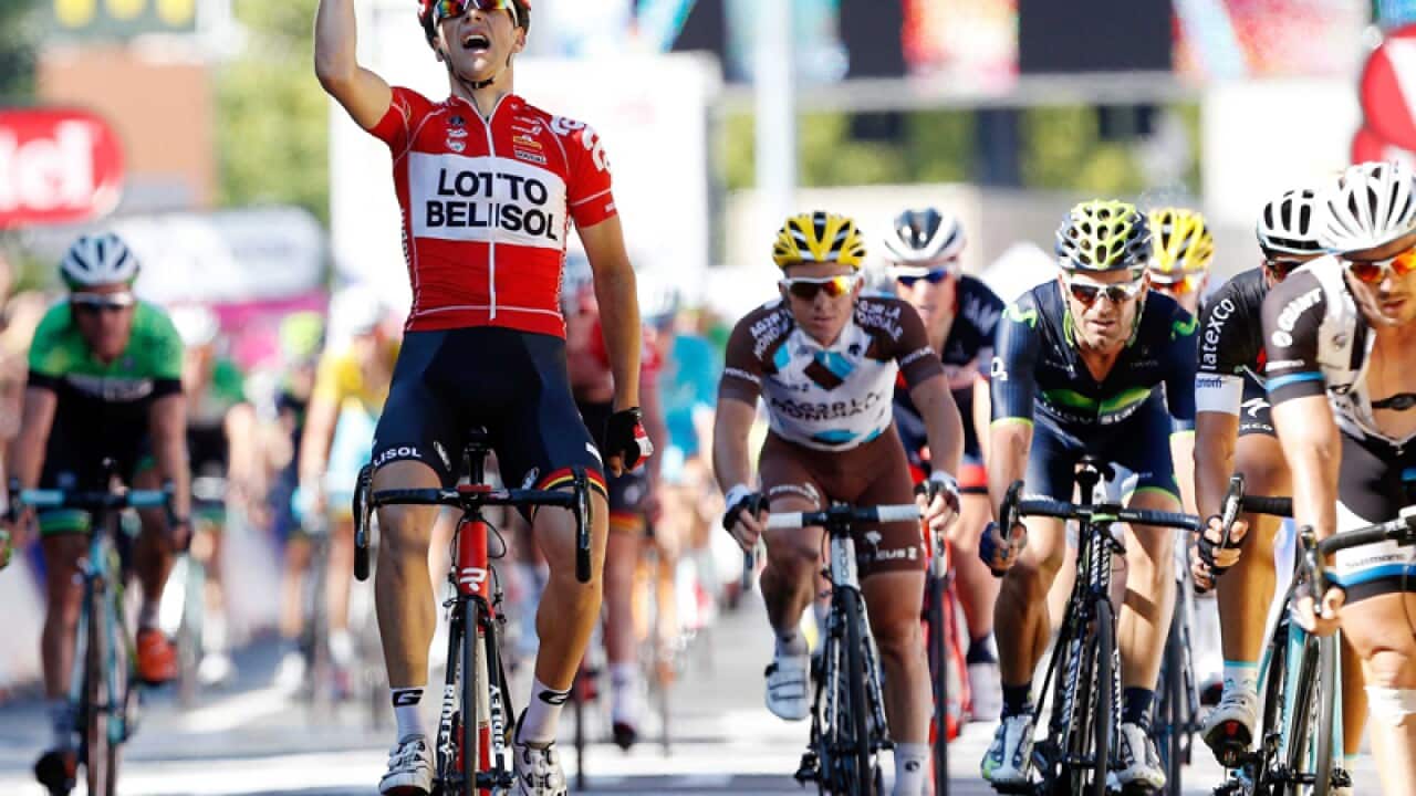 Tony Gallopin wins stage 11 of the Tour De France.