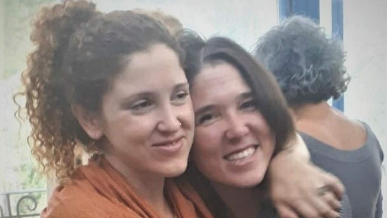 Lili Ben Ami and her sister Michal Sela Z"L