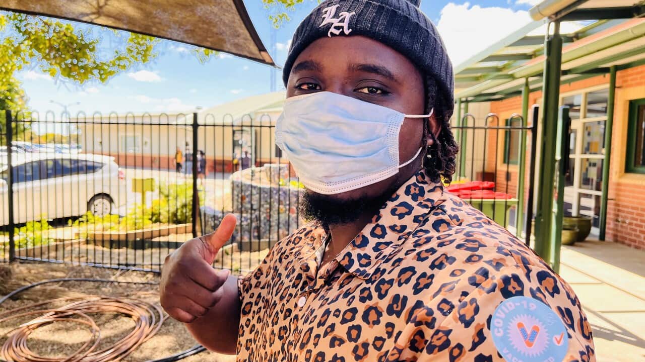 Migrant Dunia Hussein in Wodonga