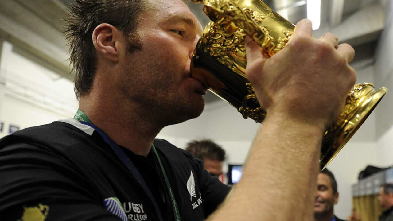 New Zealand All Blacks Ali Williams