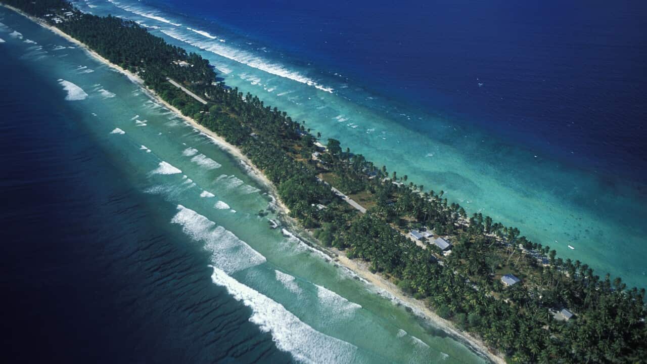 Majuro Atoll and Lagoon, Marshall Islands, Micronesi
