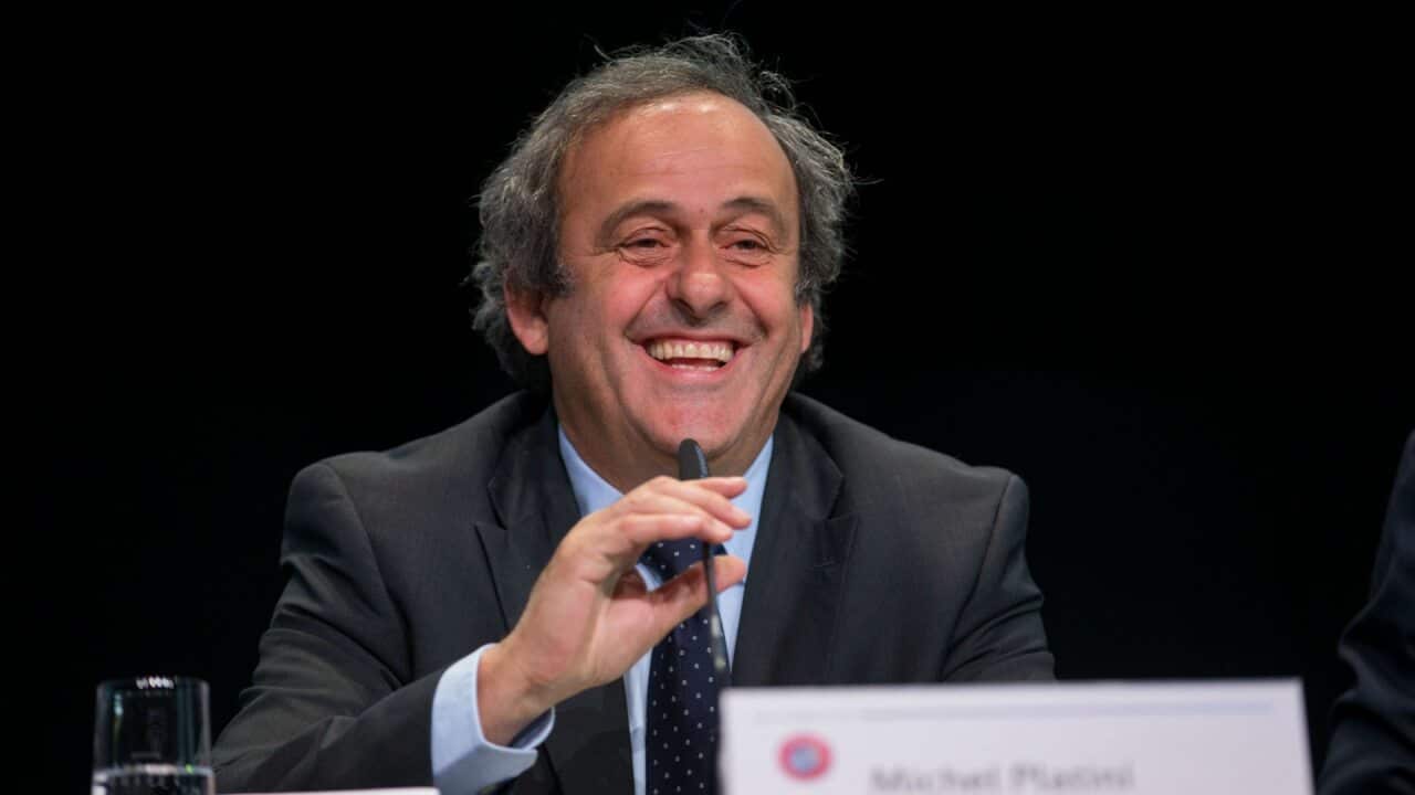 Michel Platini UEFA FIFA