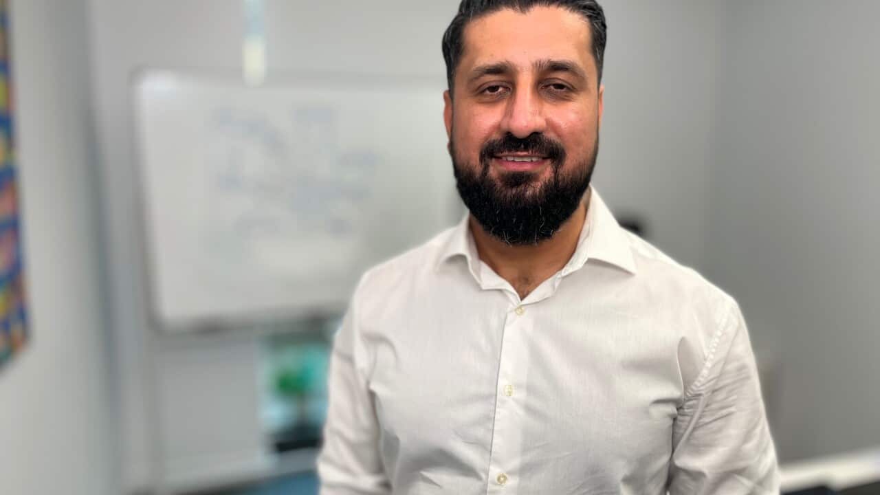 Behzad Pourdarab faced a long struggle to find work that used his skills (Lloyd Thornton, SBS).jpeg