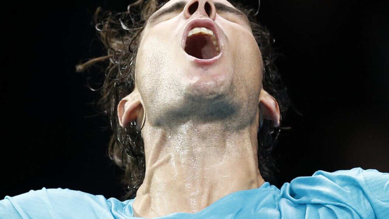 Spanish tennis player and world No.1 Rafael Nadal