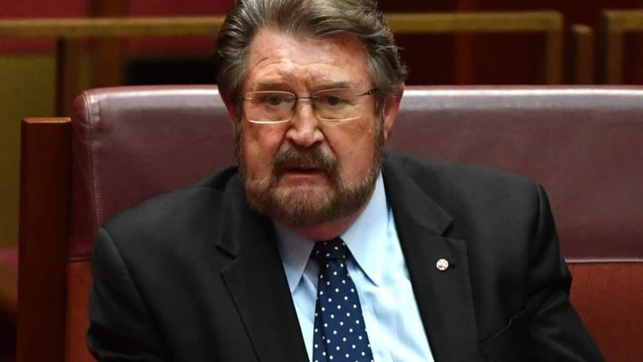 Justice Party Senator Derryn Hinch