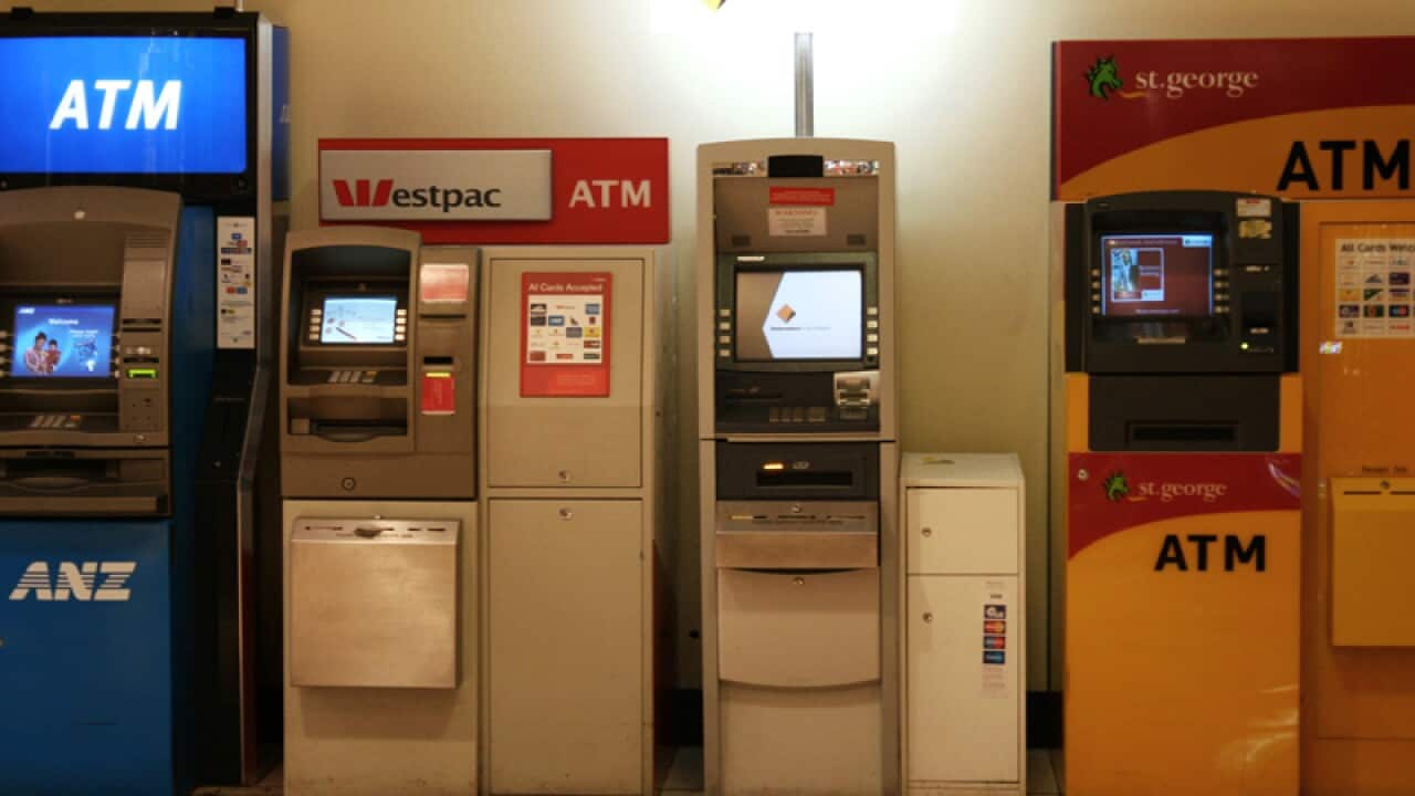 ATM machines are seen in Sydney