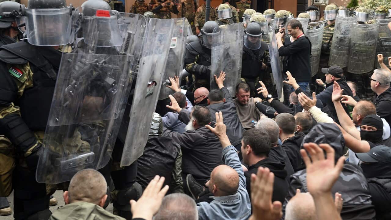 epaselect KOSOVO SERBIA TENSIONS