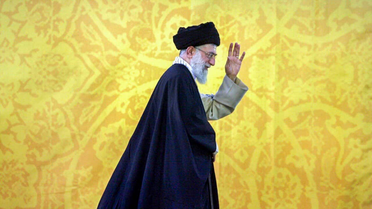 File - Iran's Supreme Leader Ayatollah Ali Khamenei