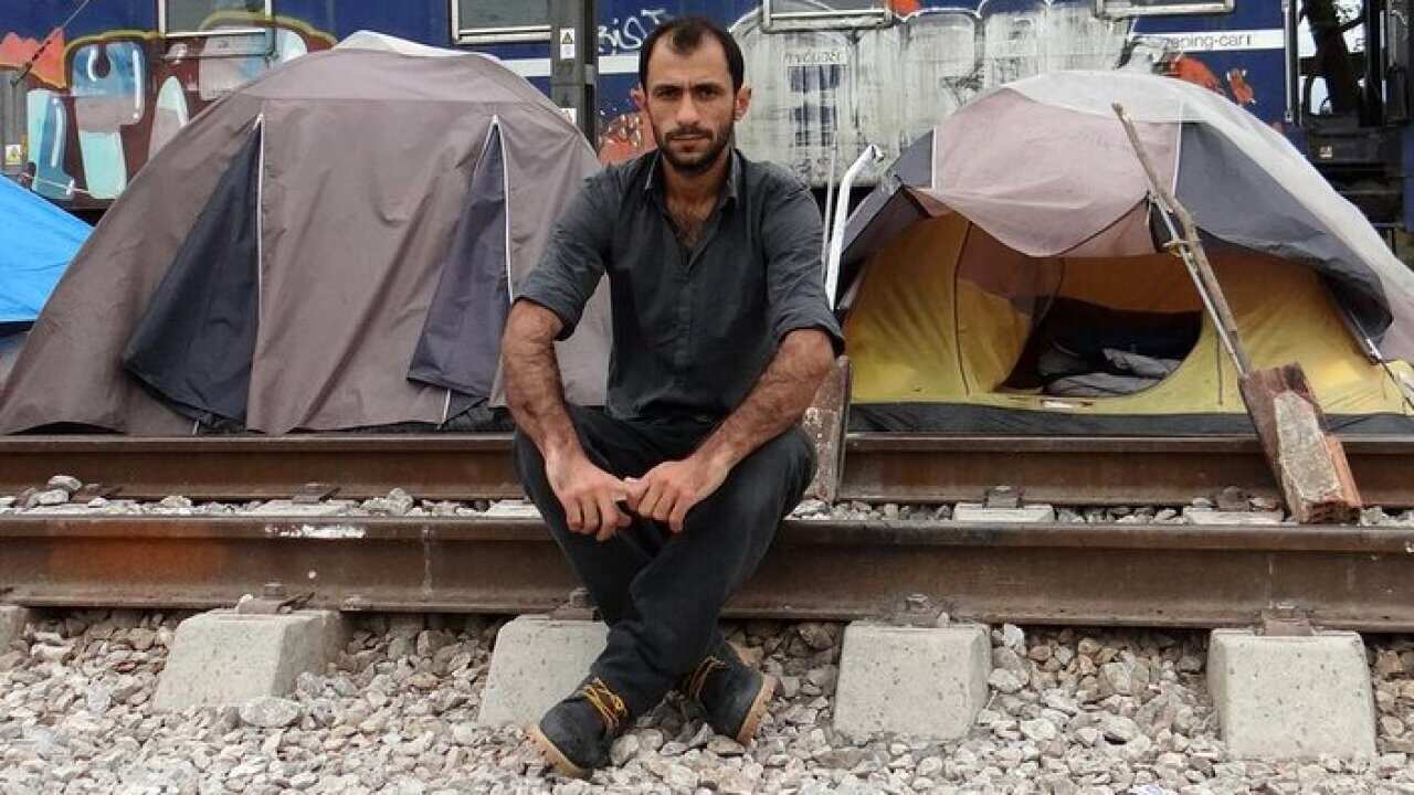 Givara Nabi in Idomeni Greece