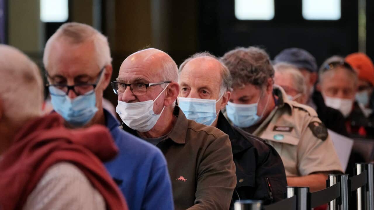 The COVID-19 vaccine rollout in Melbourne (AAP)