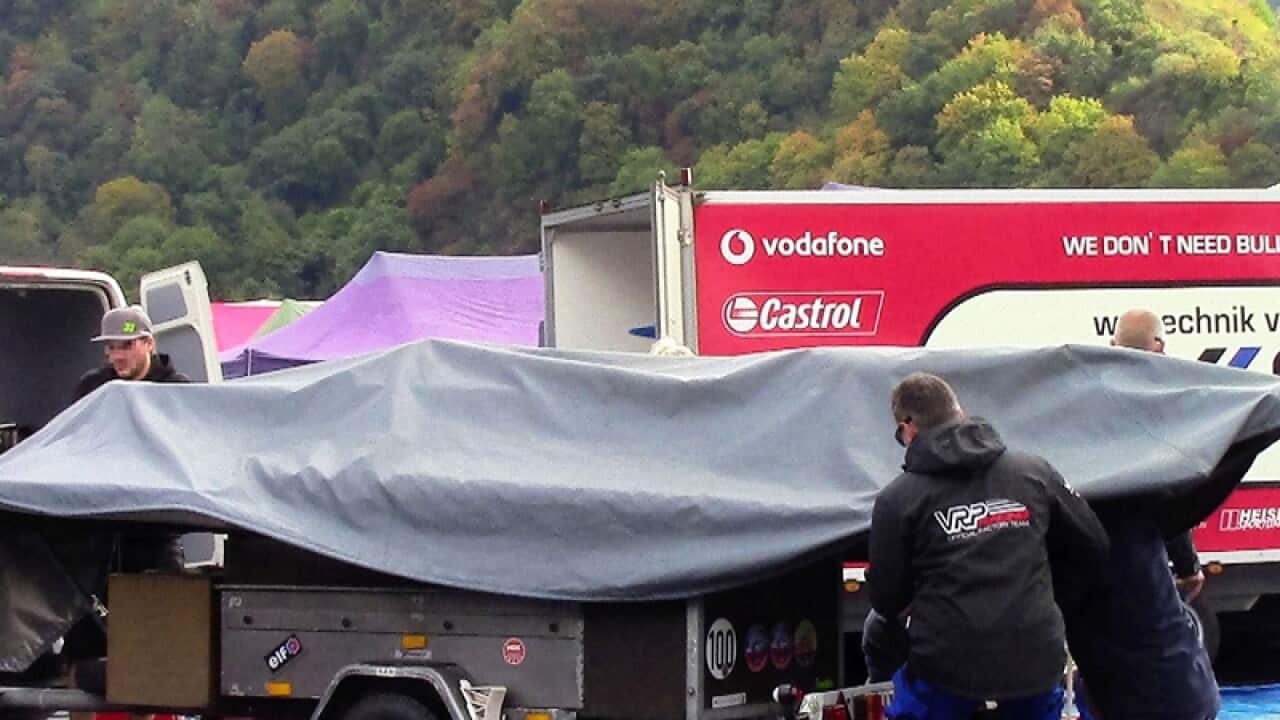 The motorboat of Italian world champion Massimo Rossi
