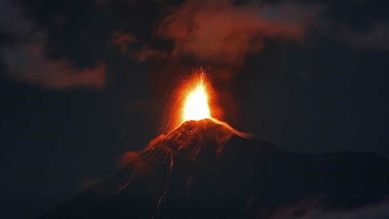 The 3700-metre Volcano of Fire is one of the most active in Central America.