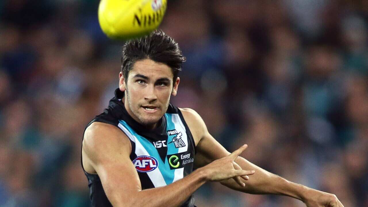 Chad Wingard of Port Adelaide