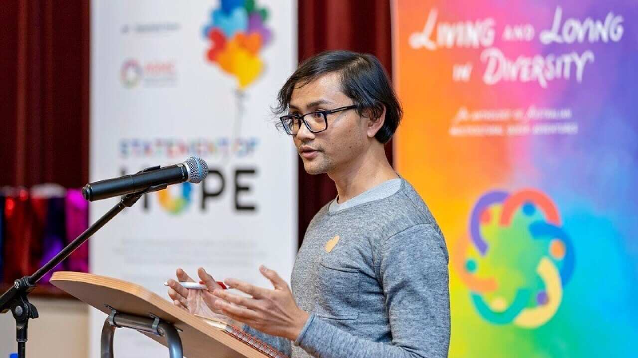 Budi Sudarto speaks about his experiences of being gay, Moslem and Indonesian.