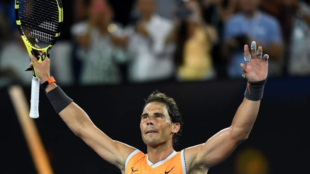 Rafael Nadal was asked about his views on pay parity.