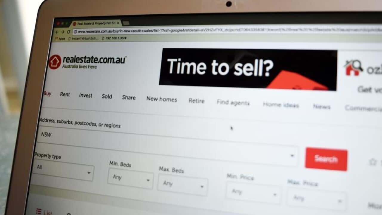 Realestate.com website.