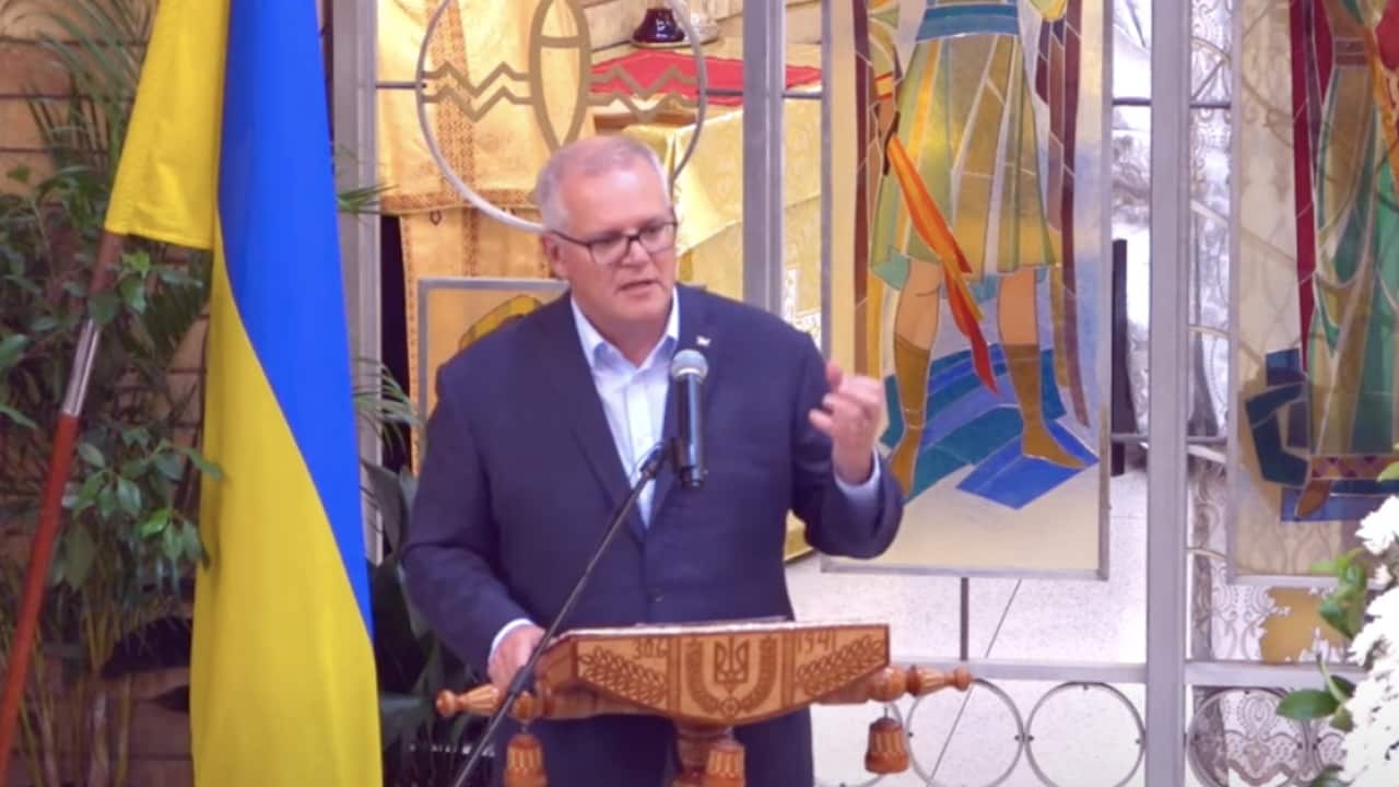 Scott Morrison Ukraine