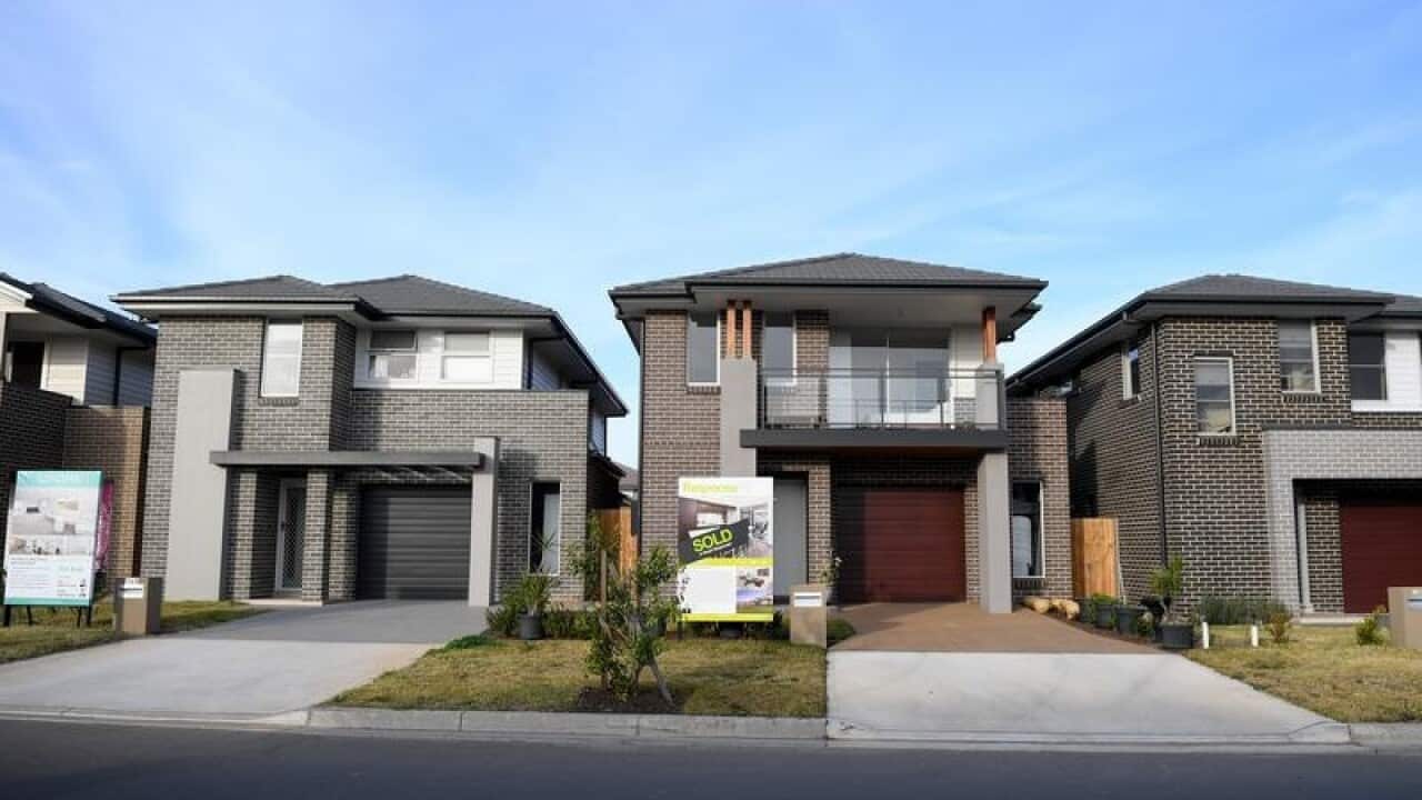 Residential housing in Sydney's west.