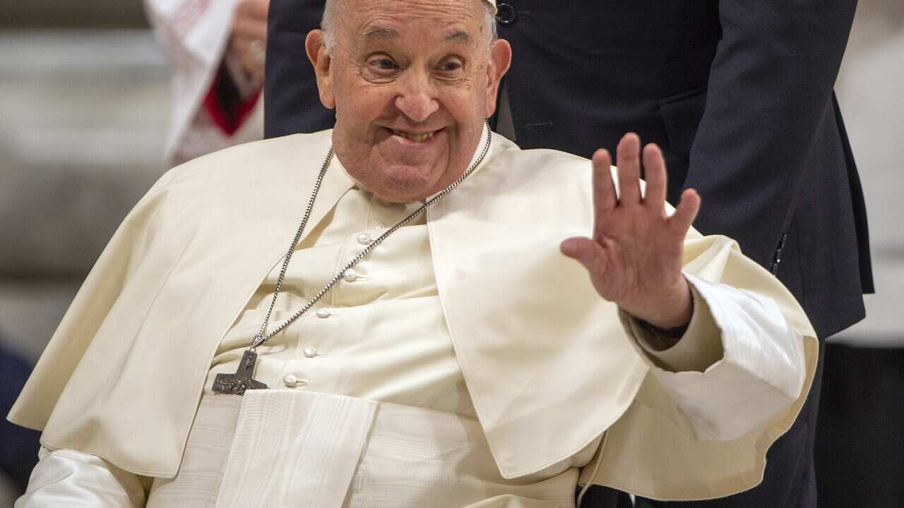 ITALY - POPE FRANCIS PRESIDES OVER THE EASTER VIGIL CELEBRATION IN ST PETER'S BASILICA AT THE VATICAN - 2024/3/30