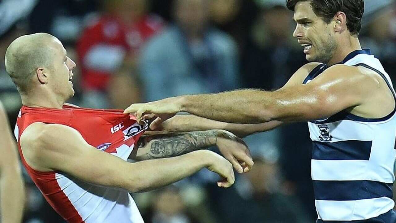 Tom Hawkins and Zak Jones