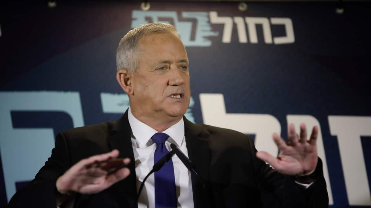 Benny Gantz Blue & White Party