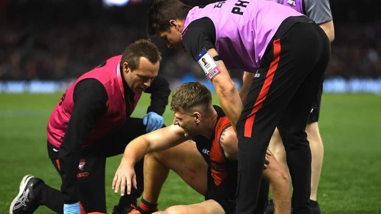 Jake Stringer of the Bombers.