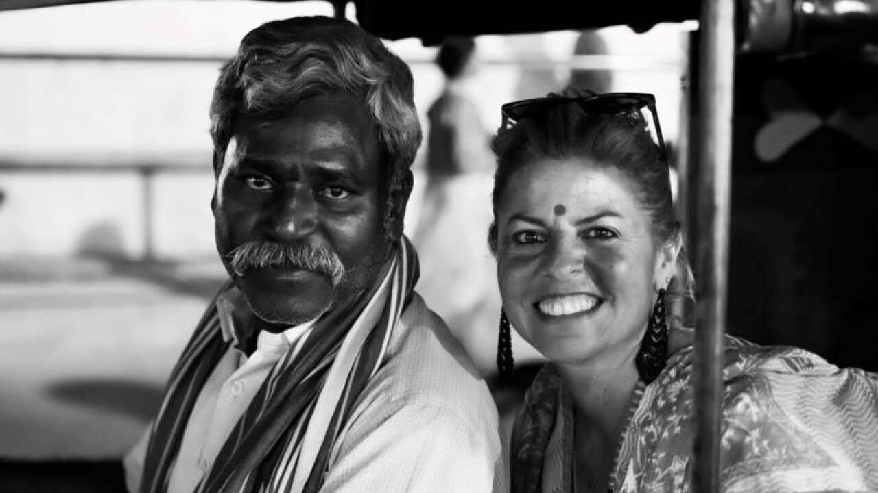 Carlotta Centanni in India in 2023