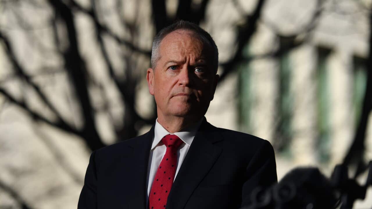 The former Labor leader Bill Shorten
