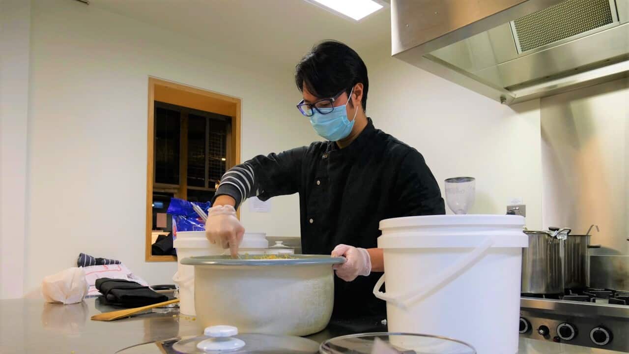 Volunteering cookery