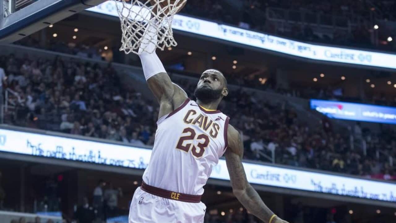 Cleveland Cavaliers' LeBron James