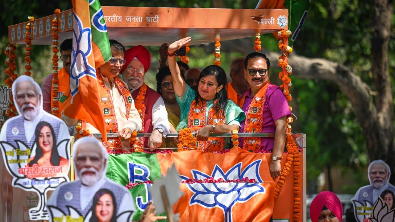 India: BJP Candidate New Delhi Lok Sabha Constituency Bansuri Swaraj Files Nomination Papers