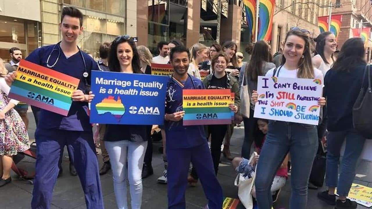 AMA rallies in support of same-sex marriage