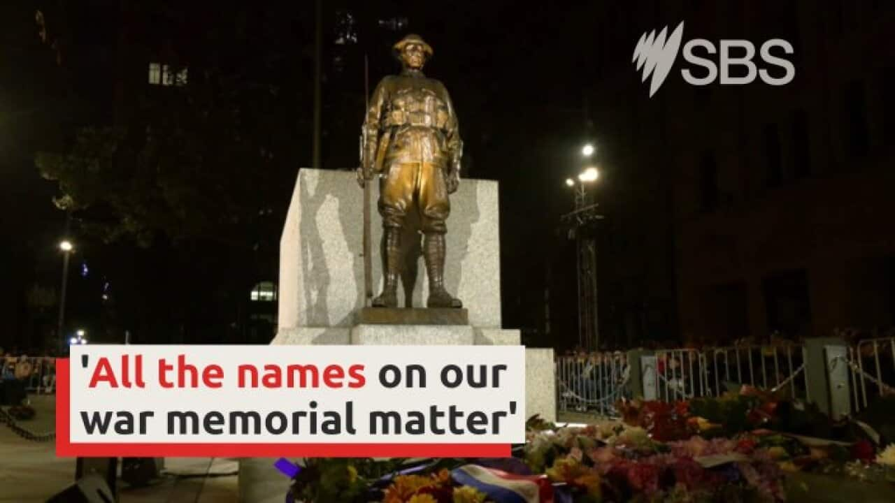 Journalist reports on Australians and New Zealanders marking Anzac Day with services and marches 