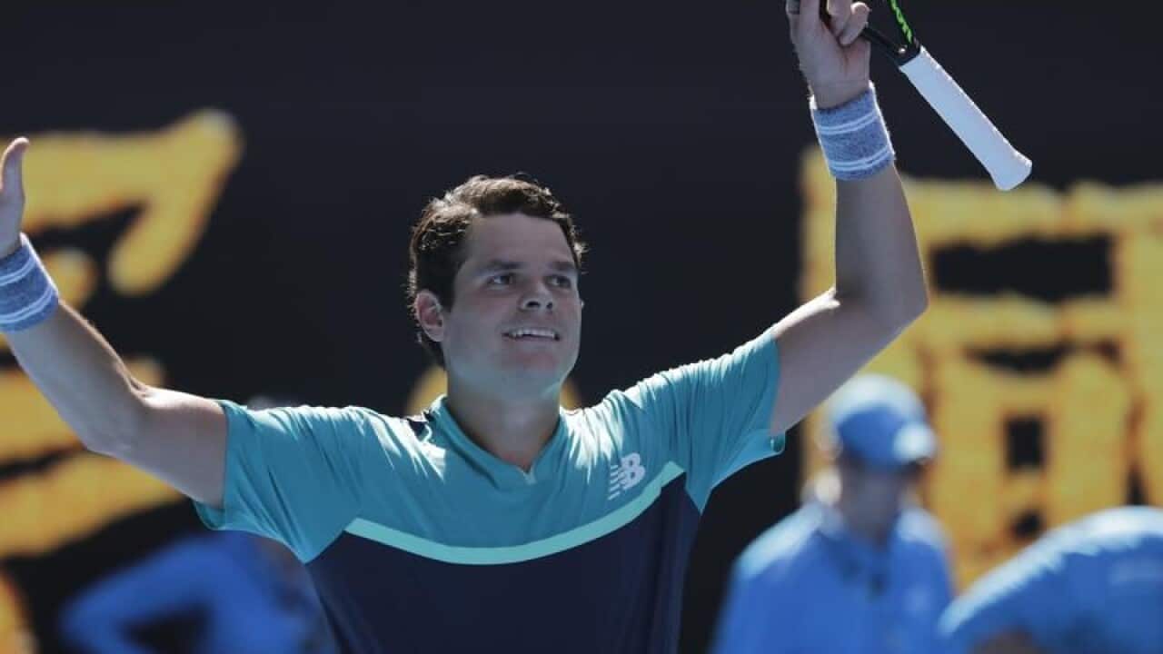 Milos Raonic.