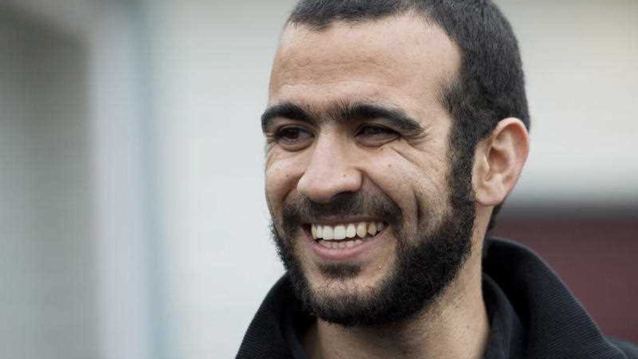Former Guantanamo Bay inmate Omar Khadr