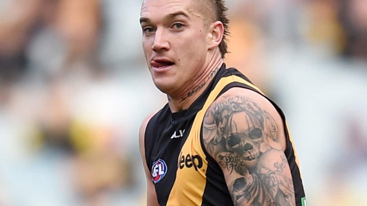 Dustin Martin of the Tigers