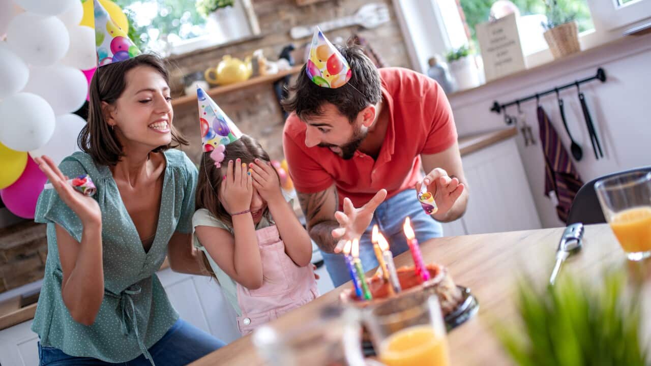 Celebration and family concept