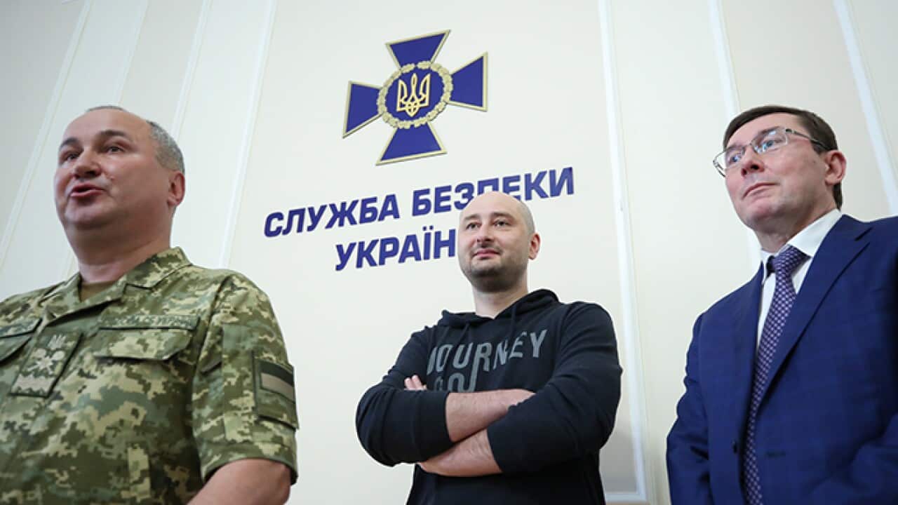 Russian opposition journalist Arkady Babchenko