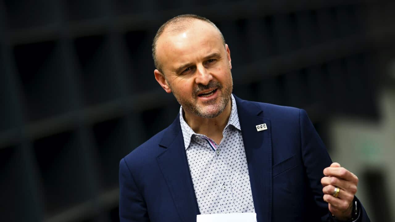 ACT Chief Minister Andrew Barr.