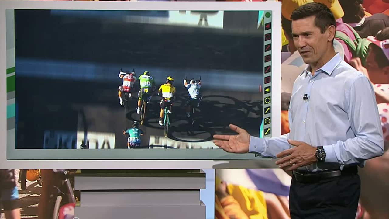 Robbie McEwen Tour de France analysis Stage 11 Caleb Ewan