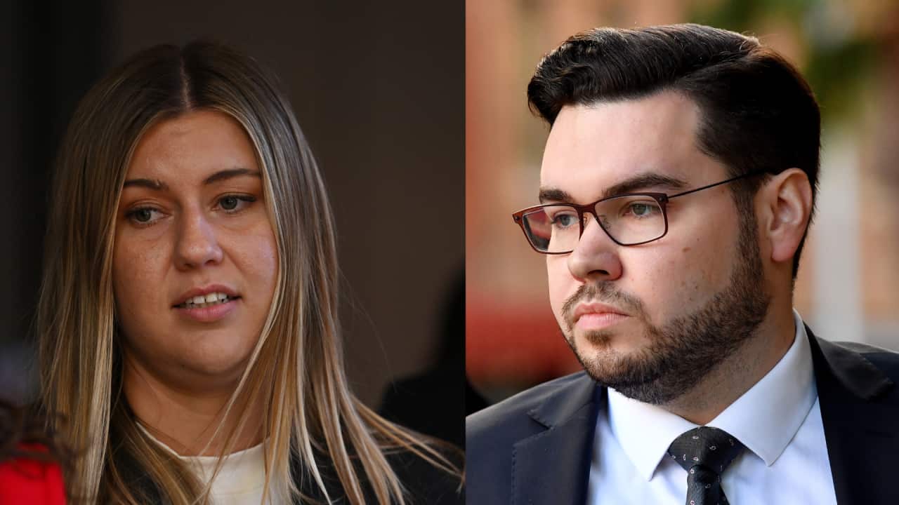 Brittany Higgins, Bruce Lehrmann ‘quite touchy’ before alleged rape, court hears Brittany Higgins, Bruce Lehrmann ‘quite touchy’ before alleged rape, court hears