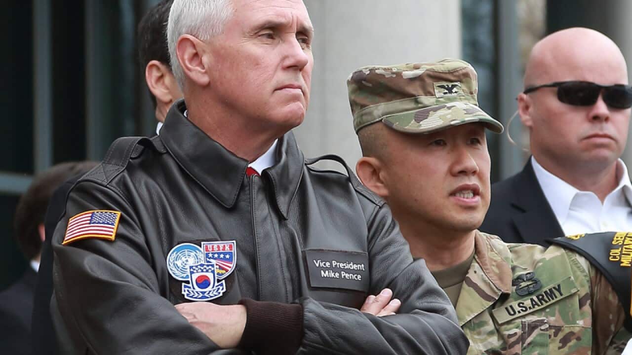 US Vice President Mike Pence