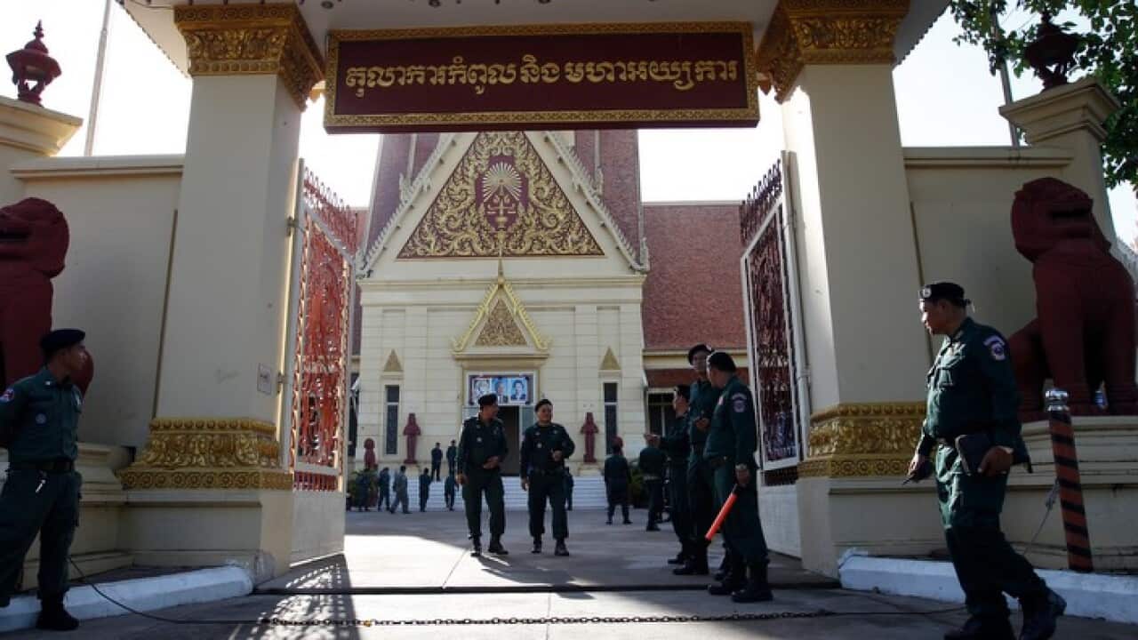 The Supreme Court in Phnom Penh, Cambodia, 16 November 2017.