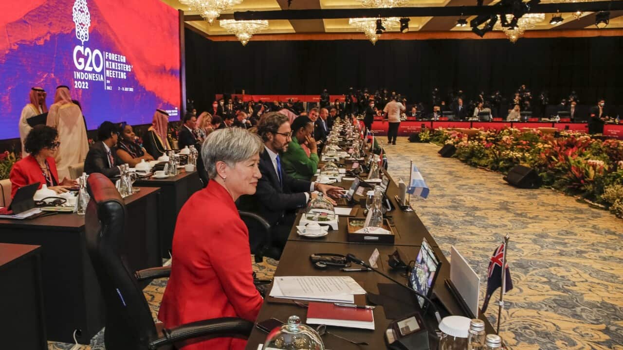PENNY WONG G20 FOREIGN MINISTERS MEETING