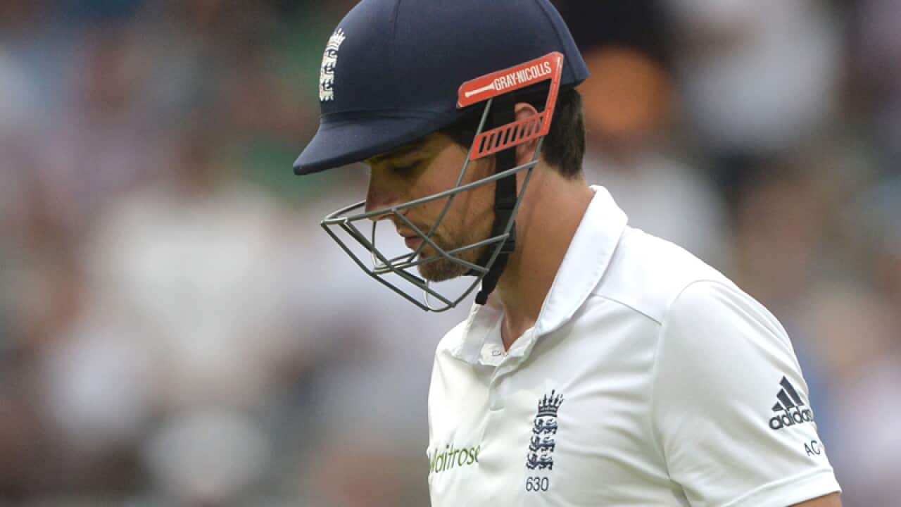 England cricket player Alastair Cook