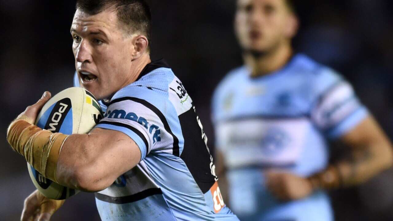 Paul Gallen of the Cronulla Sharks