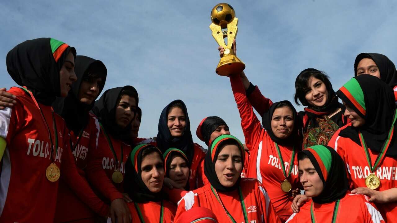 Female footballers from Afghanistan