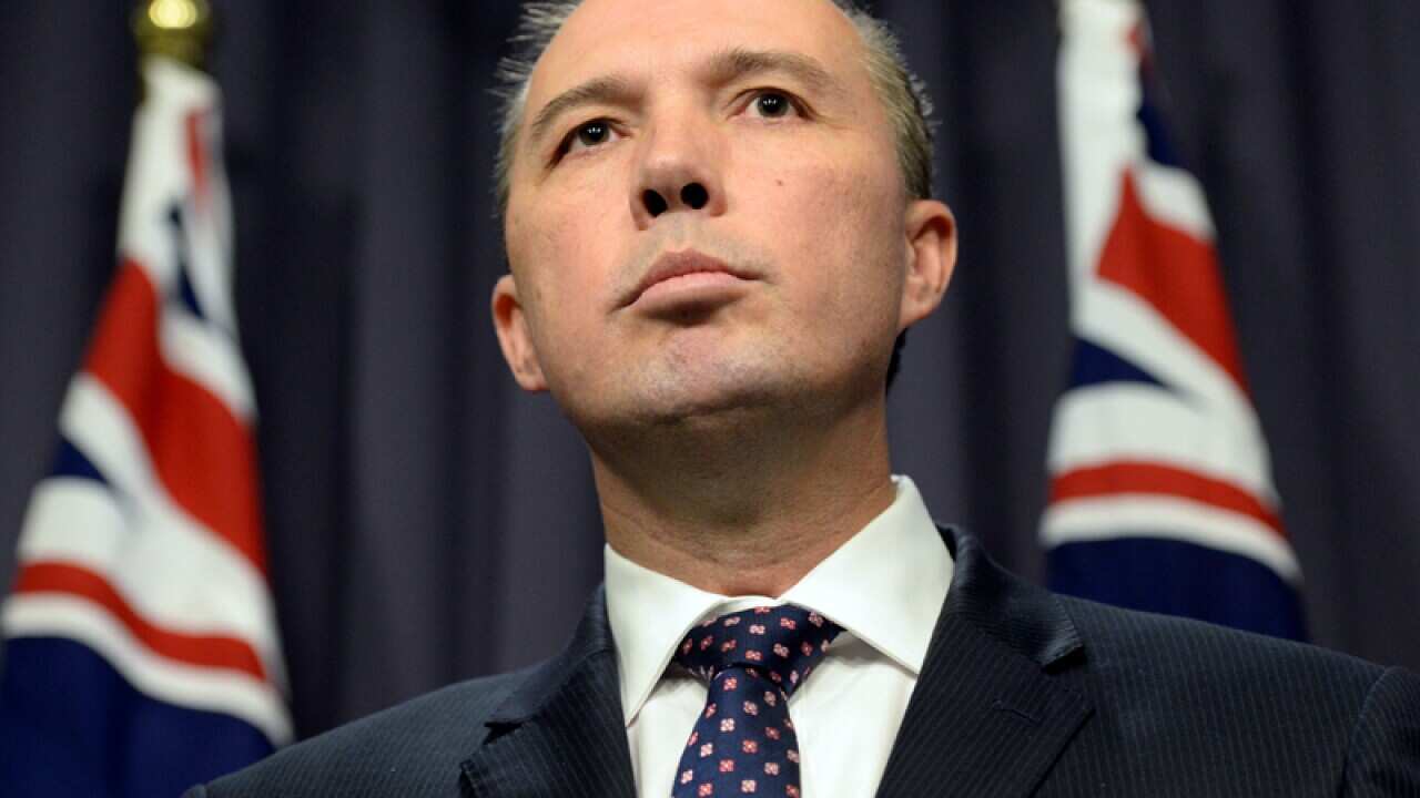 Australian Immigration and Border Protection Minister Peter Dutton