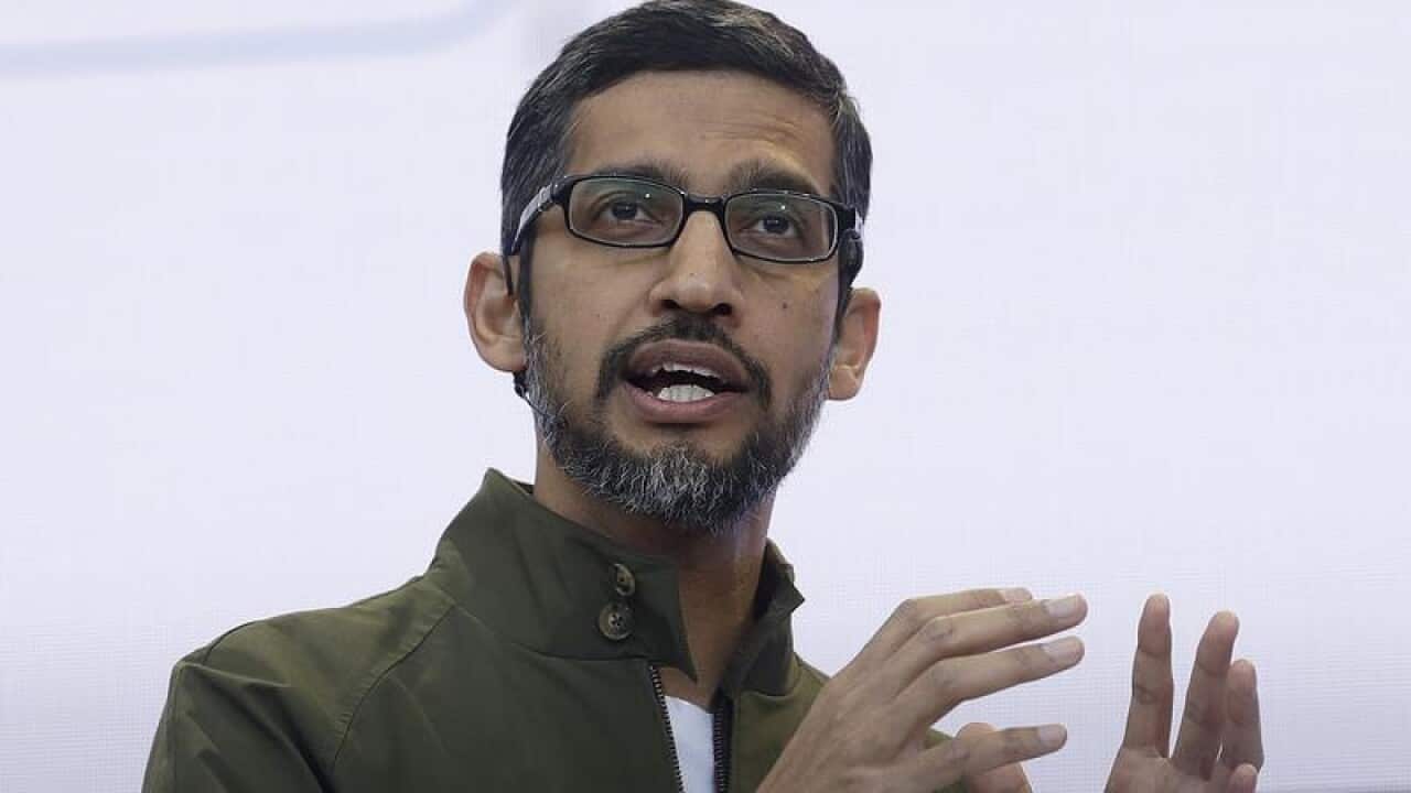 Google CEO Sundar Pichai has spoken to US Republican lawmakers about perceived bias.